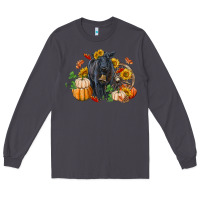 Smoke Fall black angus Long Sleeve Tee - RanaPortraitStore