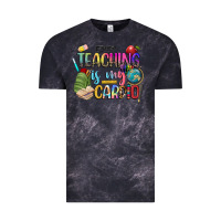 Cloud Black teaching is my cardio Vintage Tee - NancyCooperArtShop