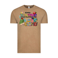 Vintage Coffee teaching is my cardio Vintage Tee - NancyCooperArtShop