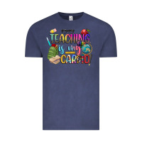 Vintage Denim teaching is my cardio Vintage Tee - NancyCooperArtShop