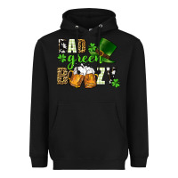 Black Bad green boozy St. Patrick's Day Heavyweight Hoodie - CowGirlArtShop