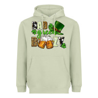Matcha Bad green boozy St. Patrick's Day Heavyweight Hoodie - CowGirlArtShop