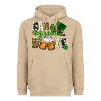 Mushroom Bad green boozy St. Patrick's Day Heavyweight Hoodie - CowGirlArtShop
