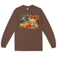 Chestnut Cutest Pumpkin In The Patch Long Sleeve Tee - LillyAllenDesigns