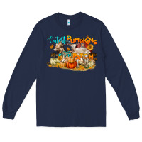 Navy Cutest Pumpkin In The Patch Long Sleeve Tee - LillyAllenDesigns