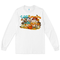 White Cutest Pumpkin In The Patch Long Sleeve Tee - LillyAllenDesigns