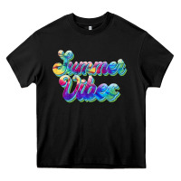 Black summer vibes Heavy Core Tee - JahusDesignShop