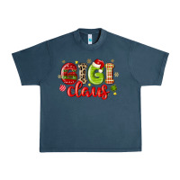 Midnight Navy gigi claus Urban Heavy Tee - MaliasSmallBusiness