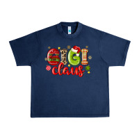 Navy gigi claus Urban Heavy Tee - MaliasSmallBusiness