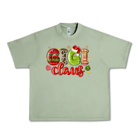 Oil Green gigi claus Urban Heavy Tee - MaliasSmallBusiness