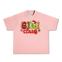 Salmon gigi claus Urban Heavy Tee - MaliasSmallBusiness
