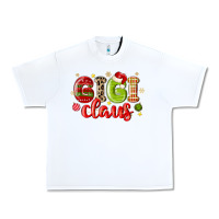 White gigi claus Urban Heavy Tee - MaliasSmallBusiness