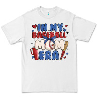 White in my baseball mom era Premium Tee - JahusDesignShop