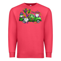 Cardinal mardi gras gnomes truck Premium Sweatshirt - OliviaCreatesArt