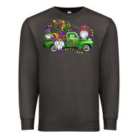 Smoke mardi gras gnomes truck Premium Sweatshirt - OliviaCreatesArt