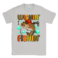 Moon Dust wishing i was fishing Classic Tee - MaliasSmallBusiness