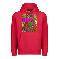 Cardinal Bead up bitches it's Mardi Gras Premium Hoodie - HowdyJamesFarm