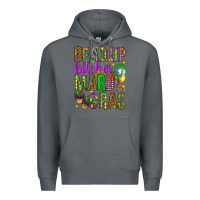 Rock Bead up bitches it's Mardi Gras Premium Hoodie - HowdyJamesFarm