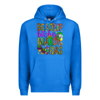 True Royal Bead up bitches it's Mardi Gras Premium Hoodie - HowdyJamesFarm