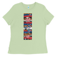 Matcha usa flag and western patterns  penwraps 1 Ladies Tee - Artiststas
