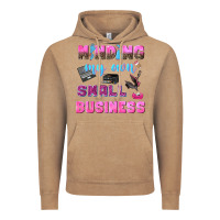 Vintage Coffee mind my own small business Vintage Hoodie - NancyCooperArtShop