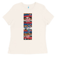 Bone usa flag and western patterns  penwraps 1 Ladies Tee - Artiststas