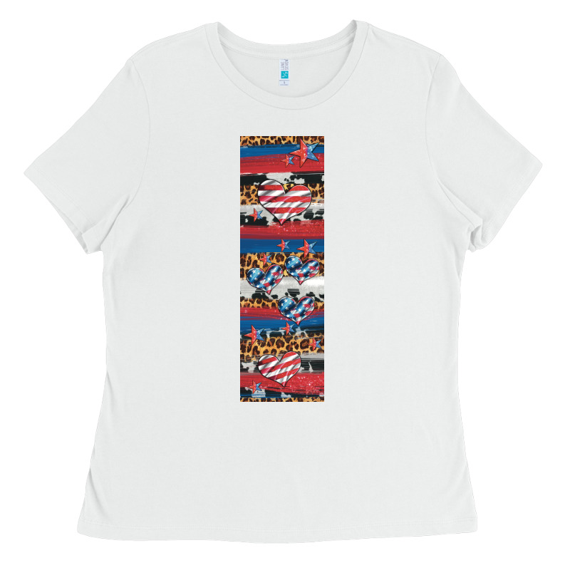 Usa Flag And Western Patterns  Penwraps 1 Ladies Tee by Artiststas | Teevron