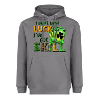 Storm I don't need luck i've got skill Heavyweight Hoodie - CowGirlArtShop