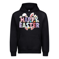 Black happy easter Urban Hoodie - LillyAllenDesigns