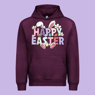 Happy Easter Urban Hoodie Designed By Lillyallendesigns