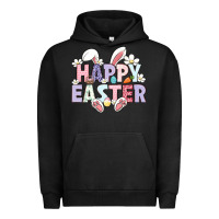 Pigment Black happy easter Urban Hoodie - LillyAllenDesigns
