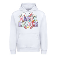 White happy easter Urban Hoodie - LillyAllenDesigns