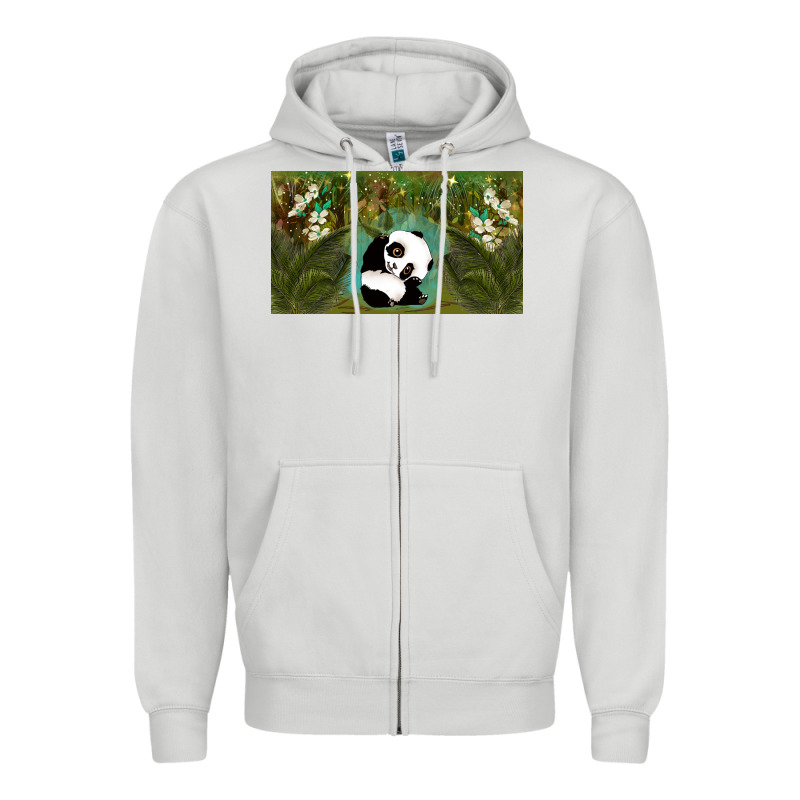 Cute Panda Zipper Hoodie by TumblerDesignByShophia | Teevron