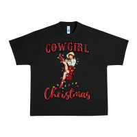 Black cowgirl christmas Urban Heavy Tee - MaliasSmallBusiness
