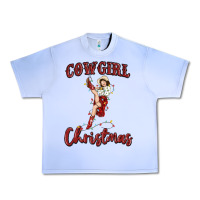 Grape Ice cowgirl christmas Urban Heavy Tee - MaliasSmallBusiness