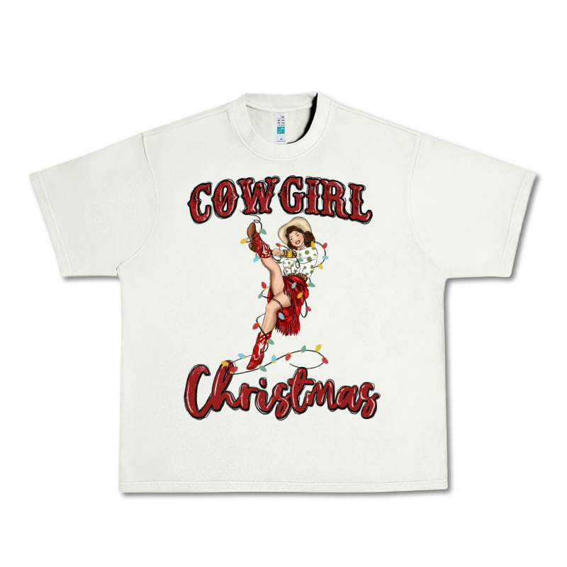 Cowgirl Christmas Urban Heavy Tee by MaliasSmallBusiness | Teevron