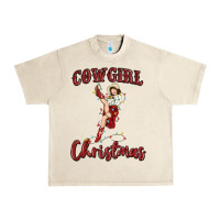 Sandshell cowgirl christmas Urban Heavy Tee - MaliasSmallBusiness