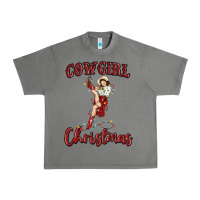 Tornado cowgirl christmas Urban Heavy Tee - MaliasSmallBusiness