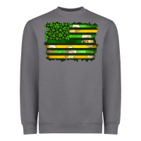 Storm st patrick's day american flag Heavyweight Sweatshirt - Artiststas