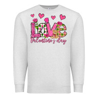 Oatmeal Heather love valentine's day olivia Premium Sweatshirt - OliviaCreatesArt