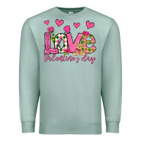 Seafoam love valentine's day olivia Premium Sweatshirt - OliviaCreatesArt