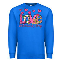 True Royal love valentine's day olivia Premium Sweatshirt - OliviaCreatesArt