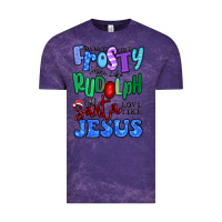 Cloud Purple dance like frosty shine like rudolph Vintage Tee - MaliasSmallBusiness