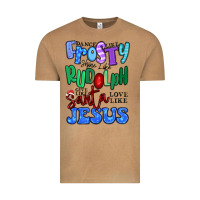 Vintage Camel dance like frosty shine like rudolph Vintage Tee - MaliasSmallBusiness
