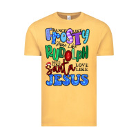 Vintage Mustard dance like frosty shine like rudolph Vintage Tee - MaliasSmallBusiness