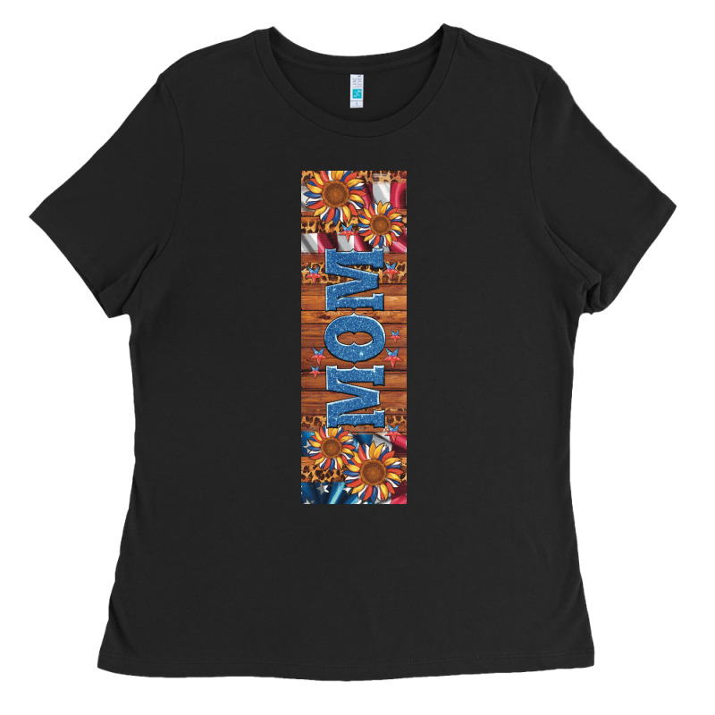 Usa Flag And Mom Penwraps Ladies Tee by Artiststas | Teevron