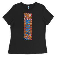 Black usa flag and mom penwraps Ladies Tee - Artiststas