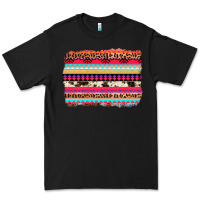 Black aztec western leopard cowhide background Premium Tee - AdoDesignShop