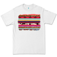 White aztec western leopard cowhide background Premium Tee - AdoDesignShop