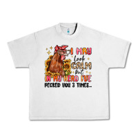 Lunar Rock i may look calm but in my head i've pecked you Urban Heavy Tee - MaliasSmallBusiness